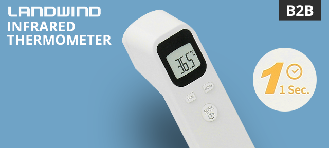 Infrarot-Stirnthermometer Landwind B2B
