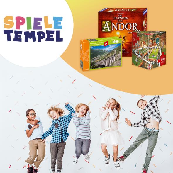 Wertgutschein für Spieletempel.ch