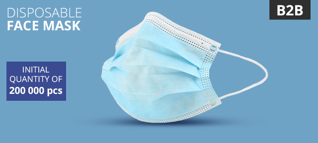 3-Ply Masken B2B