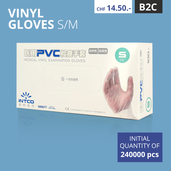 Handschuhe aus Vinyl