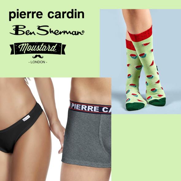Pierre Cardin, Ben Sherman, Moustard