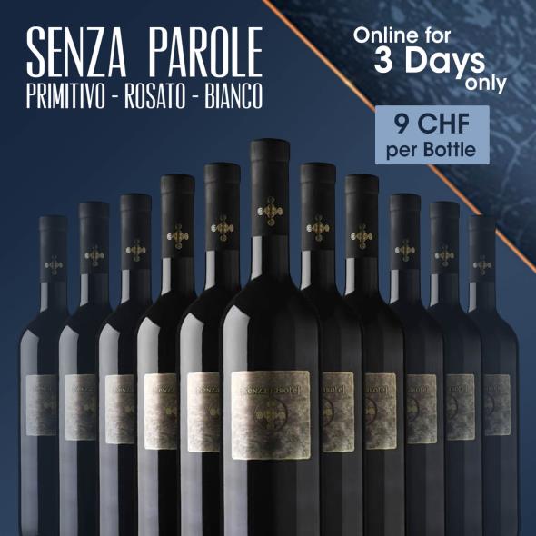 12x Senza Parole Primitivo Amabile 2019