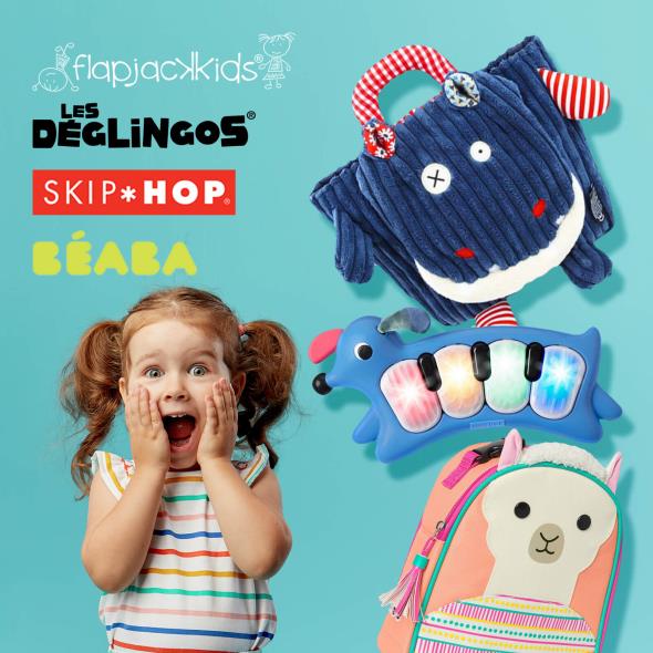 Beaba, Skip Hop, Les Deglingos, FlapJackKids