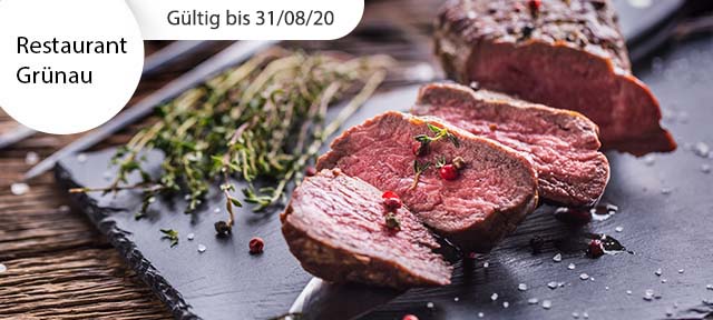 3-Gang-Menü mit Rindsfilet
