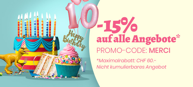 Tausend Dank zu unserem 10-Jährigen Jubiläum!