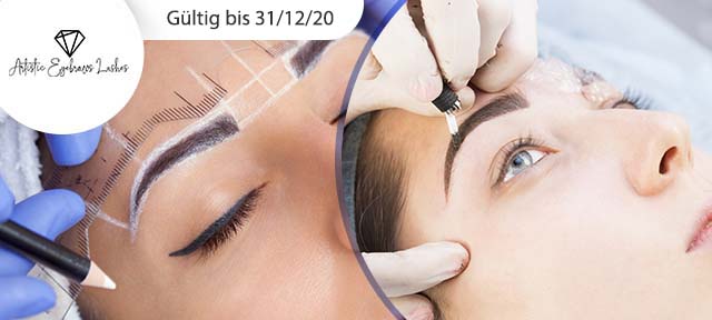 Microblading inkl. Nachbehandlung