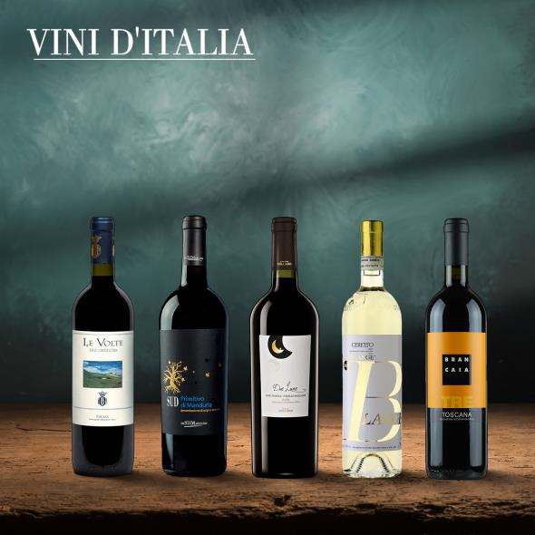 Vini d'Italia troppo buoni!