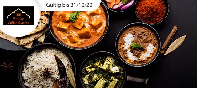 Veganes indisches Menü