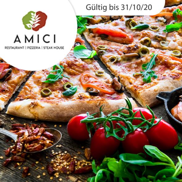 3-Gang-Menü beim Pizza-Weltmeister