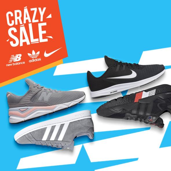 New Balance, Adidas & Nike Crazy Sale