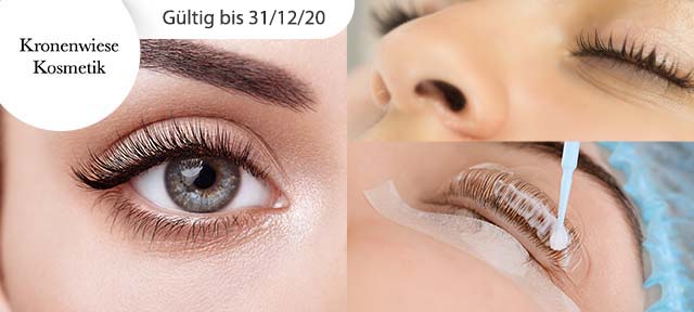 Wimpernlifting inkl. Färben