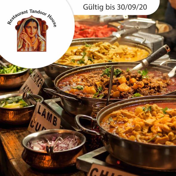 Indisches Buffet à discrétion