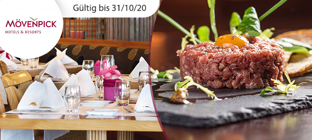 Weltberühmtes Mövenpick-Rindstatar