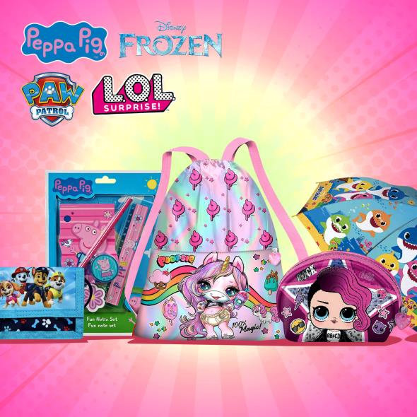 Peppa Pig, LOL, Paw Patrol, Frozen