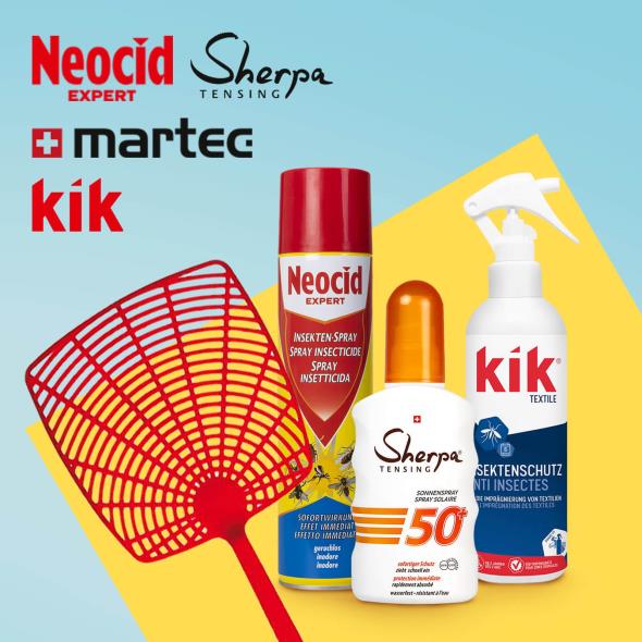 Martec, Neocid, Kik, Sherpa