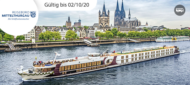 9-tägige Rhein-Flusskreuzfahrt