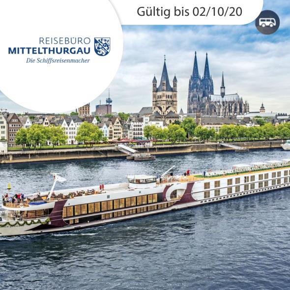 9-tägige Rhein-Flusskreuzfahrt