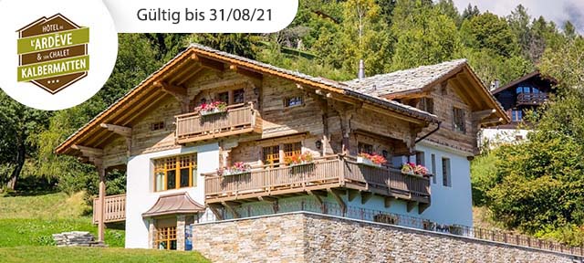 Chalet & Thermalbad bei Ovronnaz