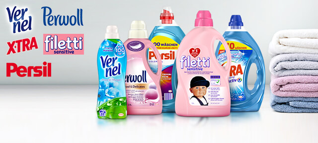 Perwoll, Filetti, Persil & more