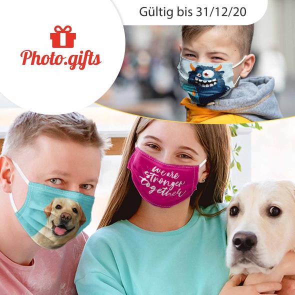 Personalisierte Mund-Nasen-Masken