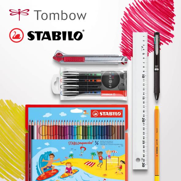 Tombow, Stabilo