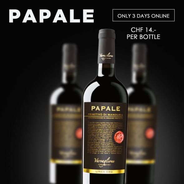 Papale Linea Oro Primitivo di Manduria 2016