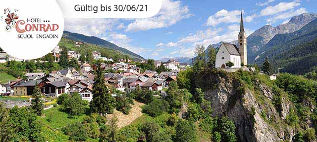 Engadiner Bergauszeit in Scuol