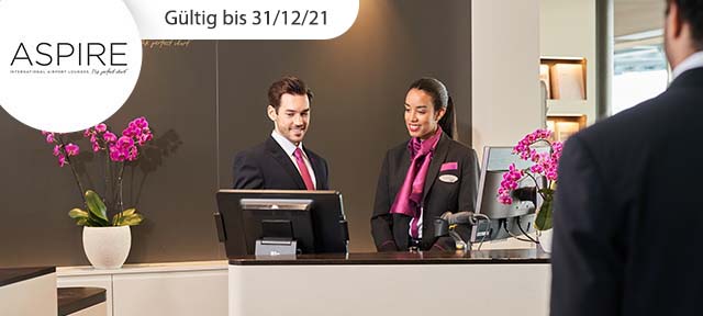 Airport Aspire Lounge Eintritt
