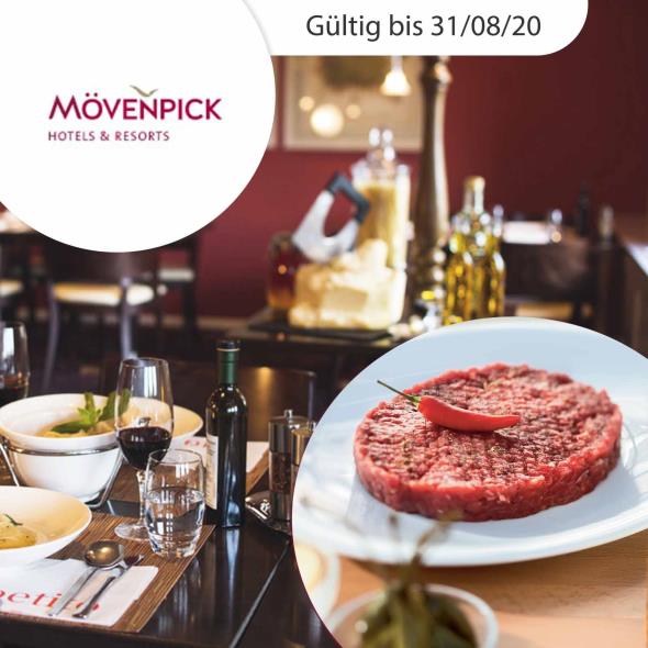Weltberühmtes Mövenpick-Rindstatar