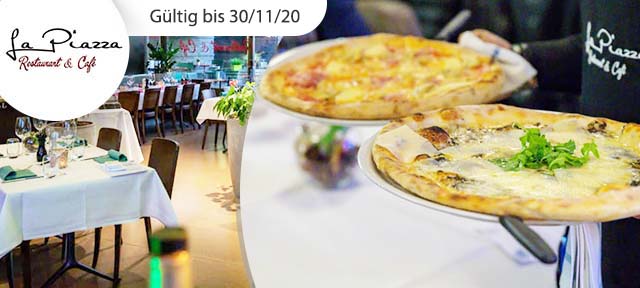 3-Gang-Menü mit Pizza