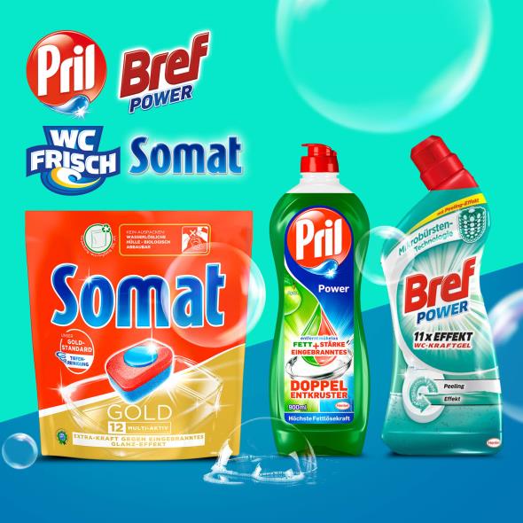 Somat, WC Frisch, Bref, Pril