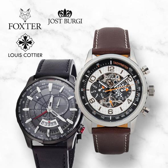 Foxter, Louis Cottier, Jost Burgi