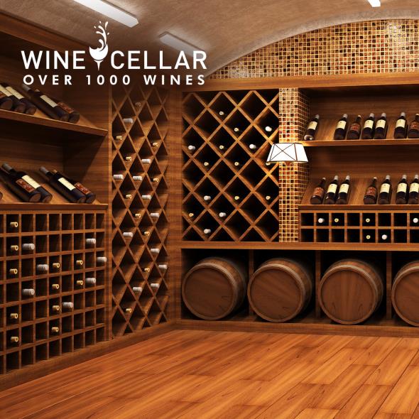 Wine Cellar OVER 1000 Wines