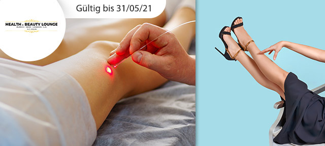 Laser-Behandlung gegen Äderchen