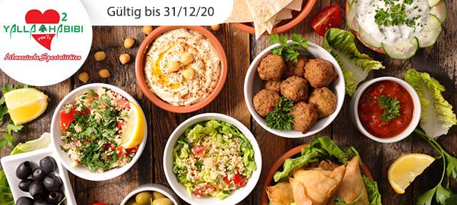 Libanesisches 4-Gang-Mezze-Menü