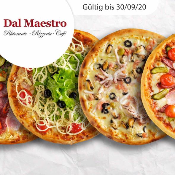 3-Gang-Menü mit Pizza nach Wahl