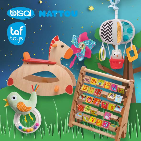 Bisal, Nattou, Taf Toys