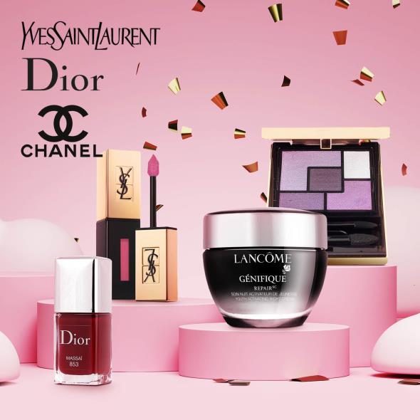Yves Saint Laurent, Dior, Chanel