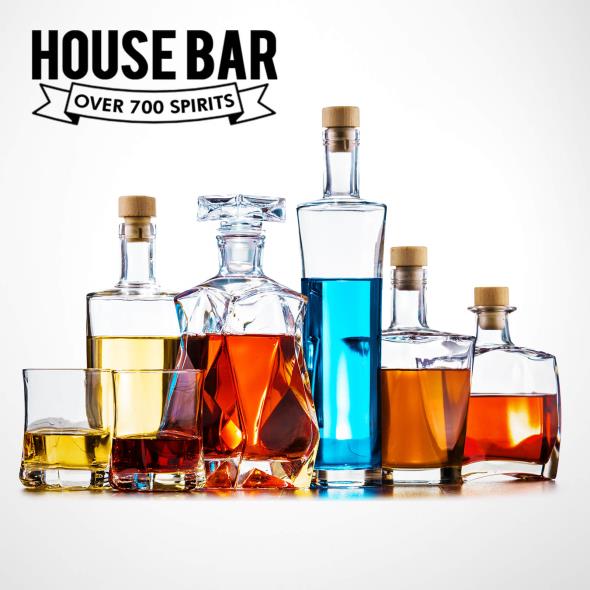 House Bar over 700 Spirits