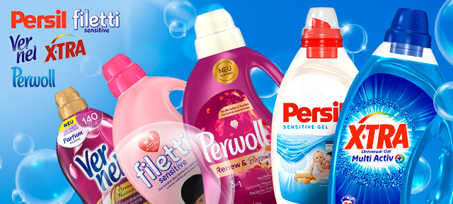 Persil, Filetti, Perwoll, X-Tra & Vernel