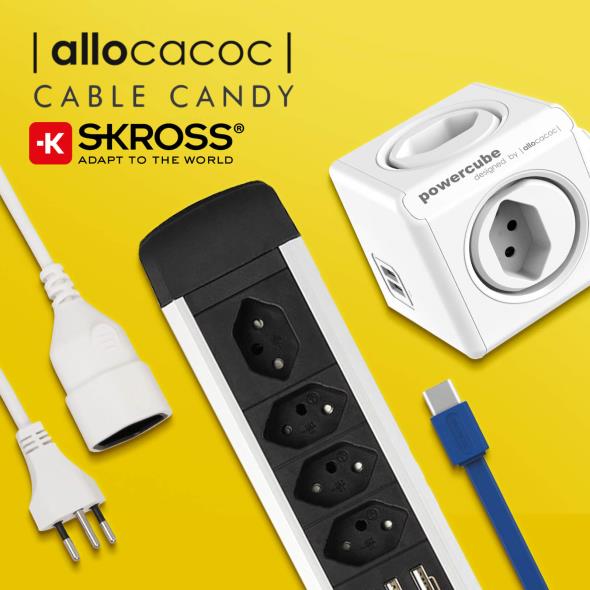 Cable Candy, Allocacoc, Skross