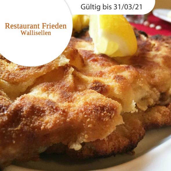 Cordon bleu Menü mit Getränk