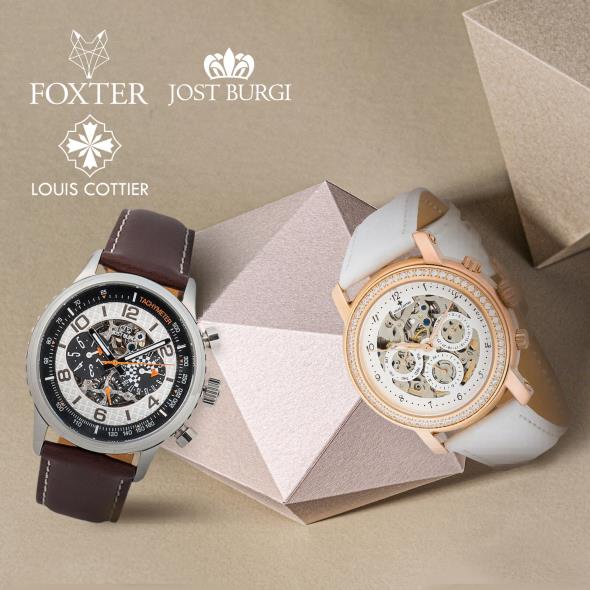 Foxter, Louis Cottier, Jost Burgi 