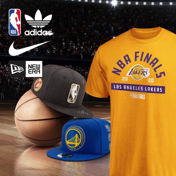 Adidas, Nike, New Era