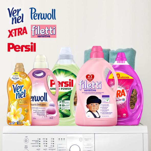 Perwoll, Filetti, Persil, Vernel, X-Tra