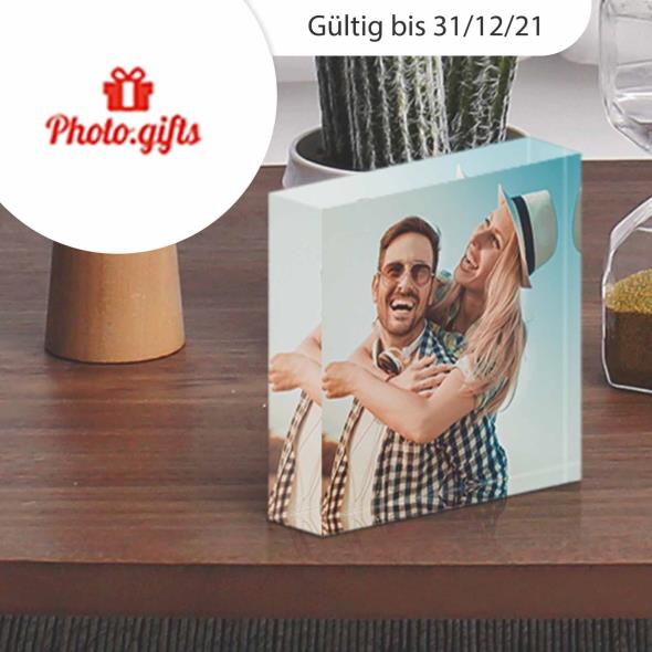 Personalisierter Acrylblock