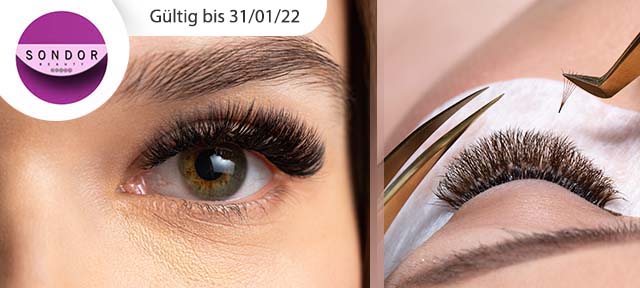 Wimpernverlängerung nach Wahl 