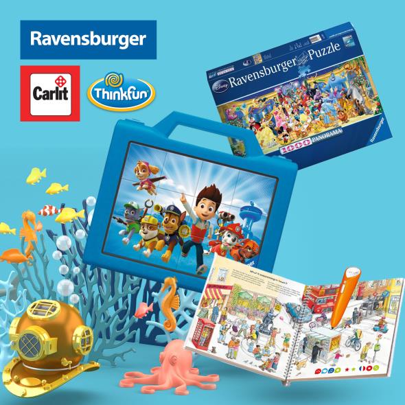 Ravensburger, Carlit, Thinkfun