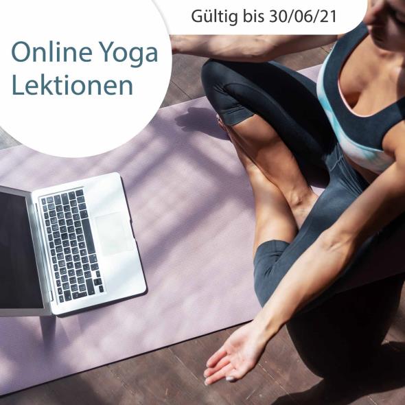 Online-Yogalektionen