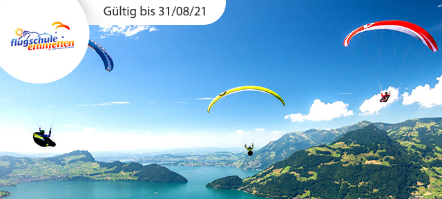 Kurs für das Gleitschirmfliegen
